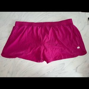 Gap fit sport shorts pink running briefs xxl